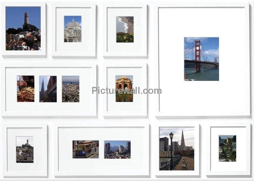 [frame_set], [photo_wall], [gallery_wall], [hanging _template],  - Picturewall.com