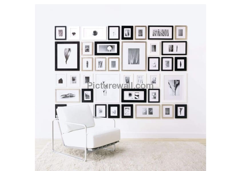 Cluster Gallery Frames Thin White Frames Photo Wall Gallery